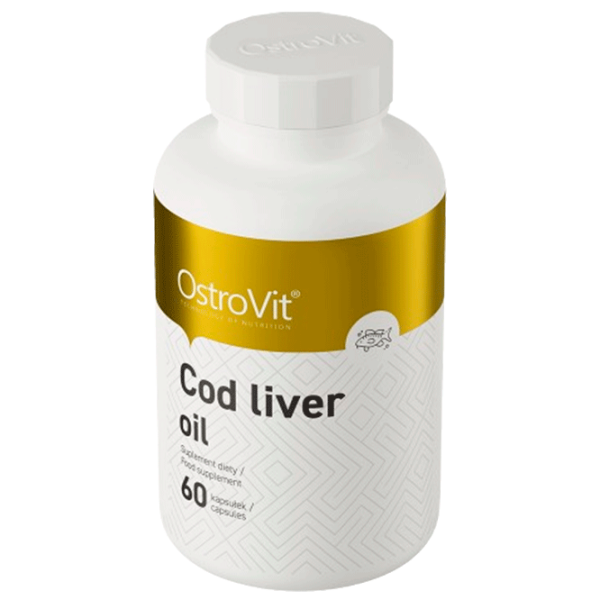 Vitamine și minerale OstroVit Cod liver oil 5903246222920  60 photo 2