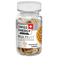 Витамины и минералы Dr.Frei Swiss Energy MULTIVIT   30 капсул