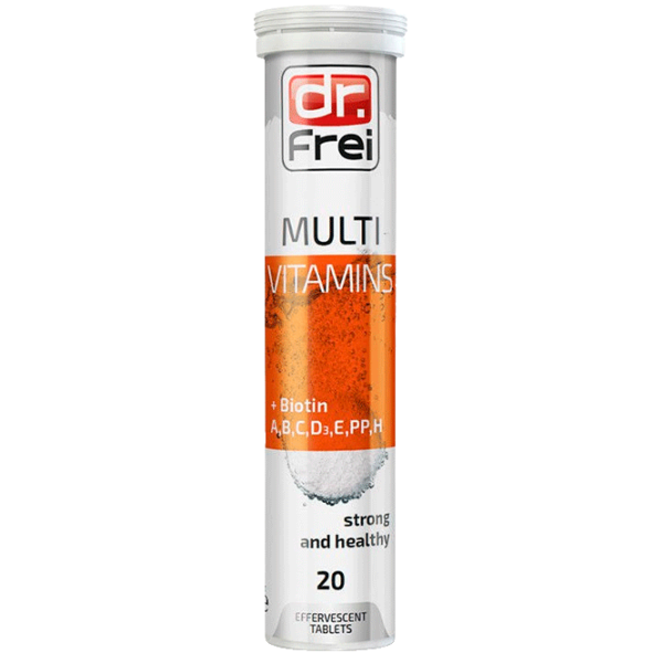 Vitamine și minerale Dr.Frei MULTIVITAMINS+BIOTIN  20  photo 1