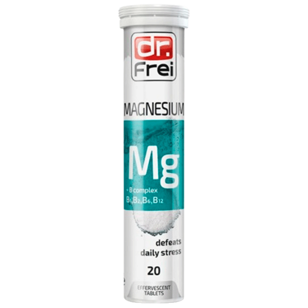 Витамины и минералы Dr.Frei MAGNESIUM + B COMPLEX  20  photo 1