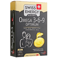 Vitamine și minerale Dr.Frei Swiss Energy OMEGA-3-6-9 OPTIMUM   30 capsule