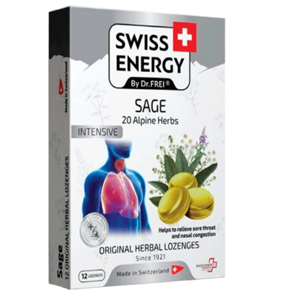 Vitamine și minerale Dr.Frei Swiss Energy 20 plante SALVIE  12  photo 1