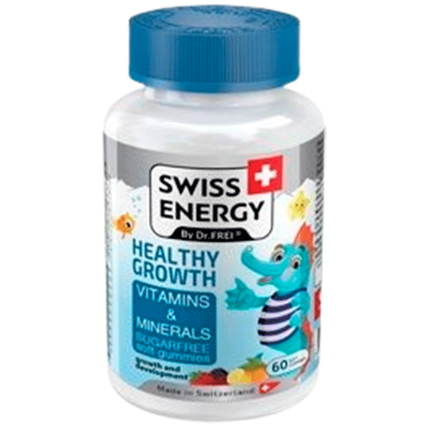 Vitamine și minerale Dr.Frei Swiss Energy HEALTHYGROWTH  60  photo 1