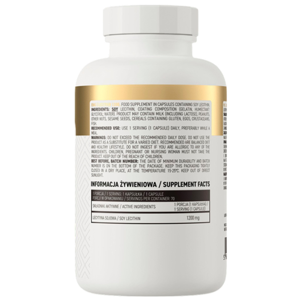 Vitamine și minerale OstroVit Lecitina 1200 5902232618600  70 photo 3