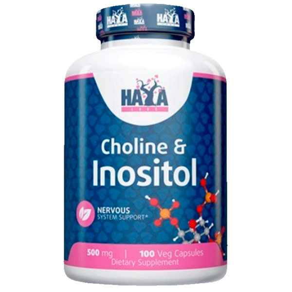 Vitamine și minerale Haya Labs Choline & Inositol 858047007793  100 capsule photo 1