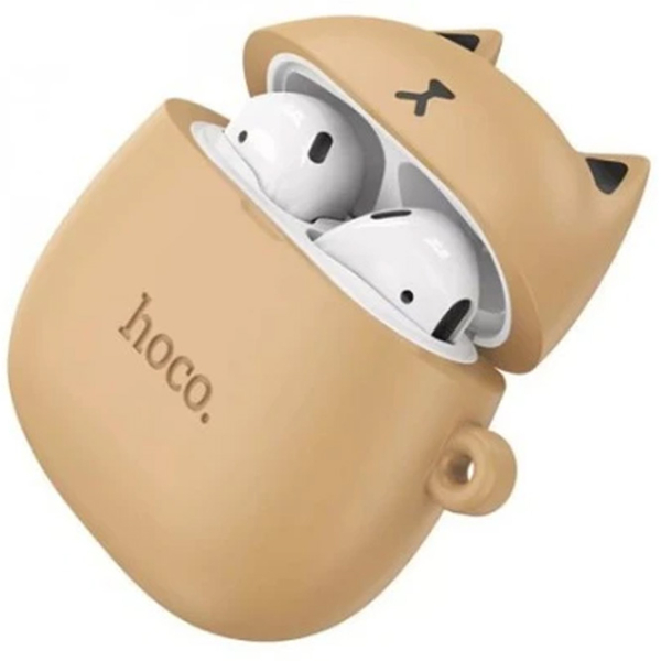 Căști Hoco EW45 + husa Caramel cat White Fără fir / /  photo 5