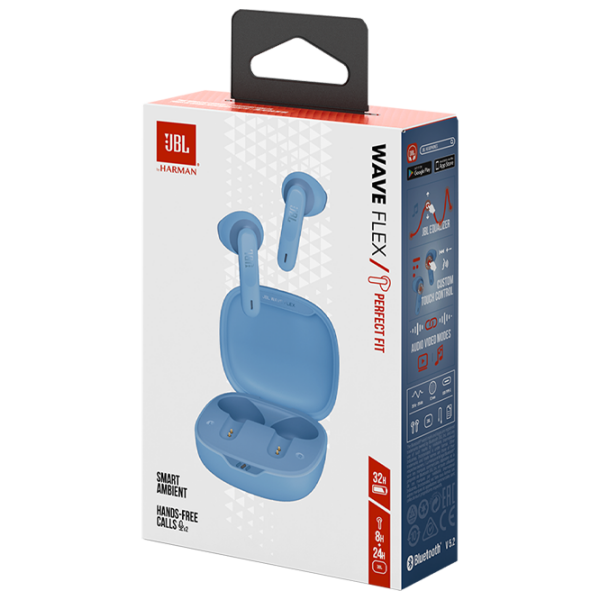 Căști JBL Wave Flex Blue Fără fir / Personal / In ear photo 10