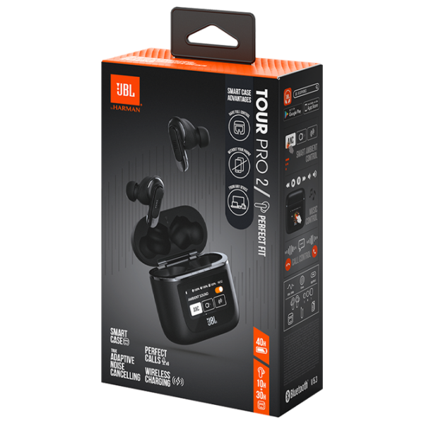 Căști JBL Tour Pro 2 Black Fără fir / Personal / In ear photo 10