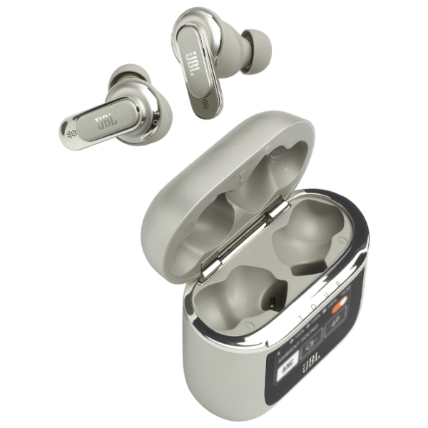 Căști JBL Tour Pro 2 Silver Fără fir / Personal / In ear photo 3