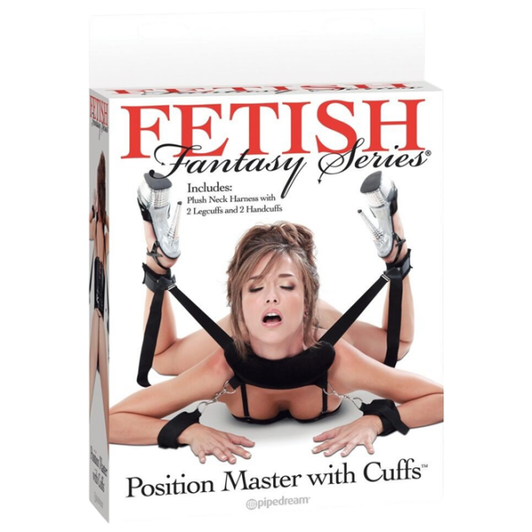 Фиксаторы для рук и ног Fetish Fantasy Position Master with Cuffs Черный  photo 3