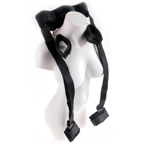 Фиксаторы для рук и ног Fetish Fantasy Position Master with Cuffs Черный  photo 4