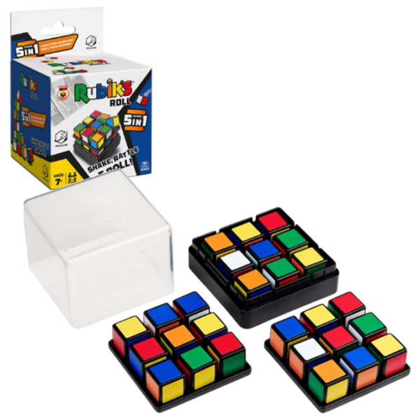 Joc de masă Spin Master Rubik's Roll Joc de logică, 3+ photo 3