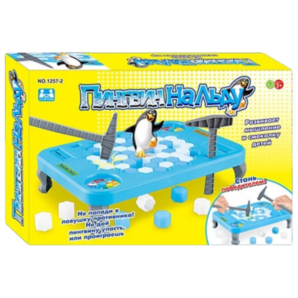 Joc de masă Spin Master Penguin on Ice Strategie, 3+