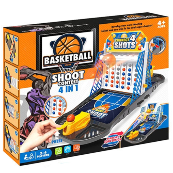 Настольная игра Board Games Mini-basket Баскетбол, 4+ photo 1