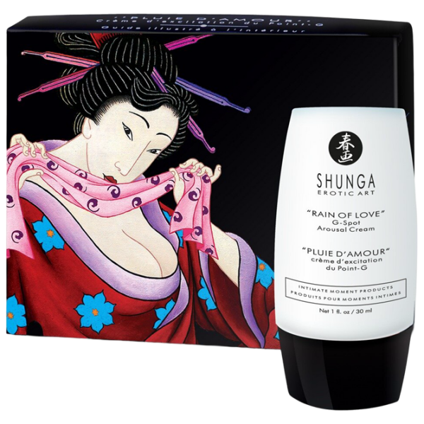 Lubrifiant Shunga Rain of Love G-Spot Arousal Cream 0.03l  photo 2