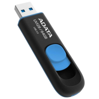 USB Flash ADATA UV128 64 GB Black USB 3.0, Plastic