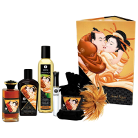 Ulei pentru masaj Shunga Set Sweet Kisses fără miros 0.605l 
