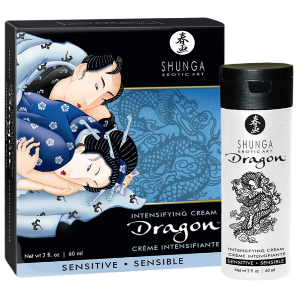 Ulei pentru masaj Shunga Dragon Intensifying Cream Sensitive fără miros 0.06l  photo 3