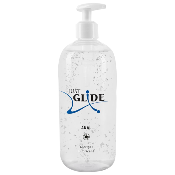 Lubrifiant Just Glide Anal fără miros 0.5l  photo 1