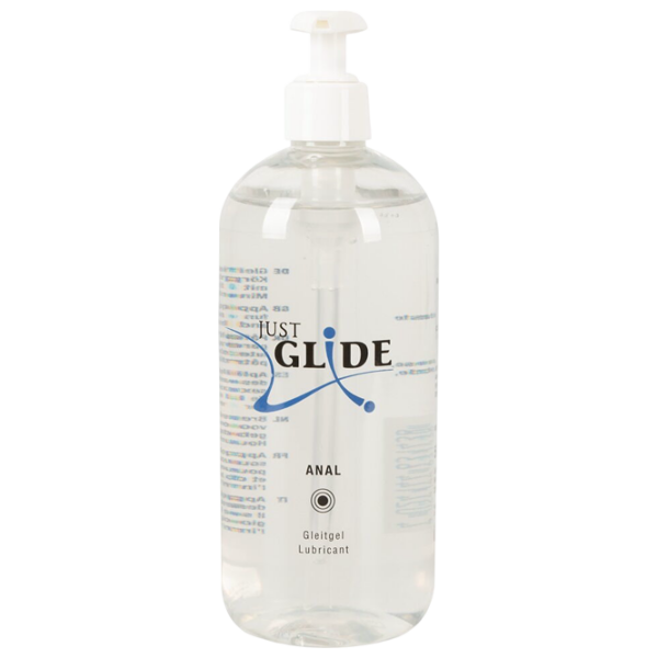 Lubrifiant Just Glide Anal fără miros 0.5l  photo 2