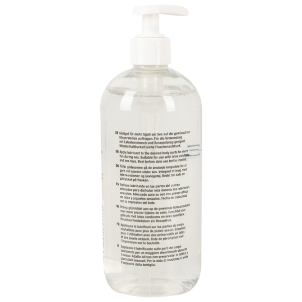 Lubrifiant Just Glide Anal fără miros 0.5l  photo 3