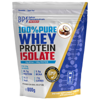 Proteină Balkan Pharmaceuticals 100% Pure Whey Protein Isolate 800 g Ciocolată, Cocos | praf