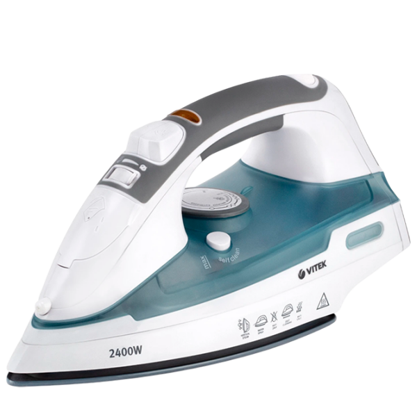 Fier de călcat Vitek VT-1251 White 2400 W, , 0.28 l, Ceramică photo 1