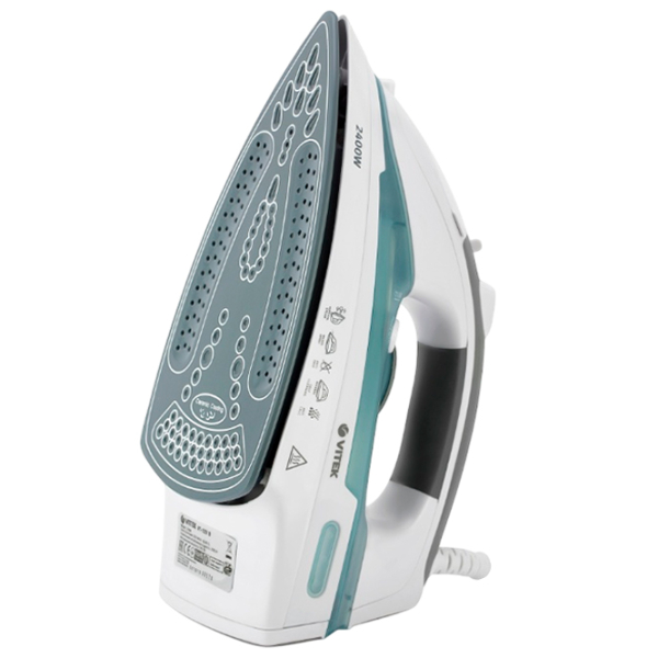 Fier de călcat Vitek VT-1251 White 2400 W, , 0.28 l, Ceramică photo 3