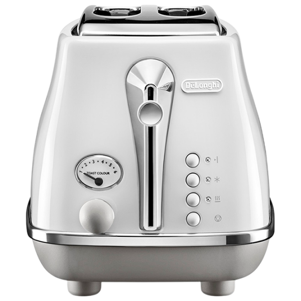 Toster DeLonghi CTOC 2103 W White 900 W, Numărul de grade de prăjire: 6 photo 1