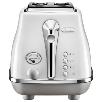 Toster DeLonghi CTOC 2103 W White 900 W, Numărul de grade de prăjire: 6