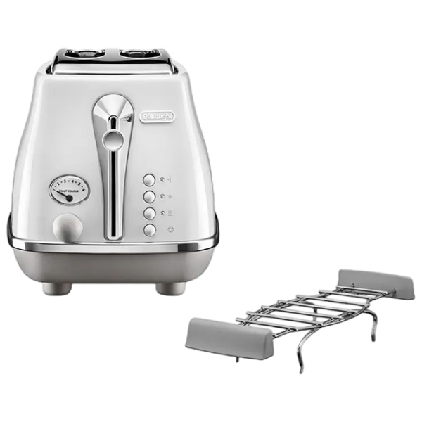 Toster DeLonghi CTOC 2103 W White 900 W, Numărul de grade de prăjire: 6 photo 2