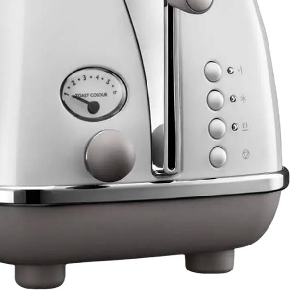 Toster DeLonghi CTOC 2103 W White 900 W, Numărul de grade de prăjire: 6 photo 3