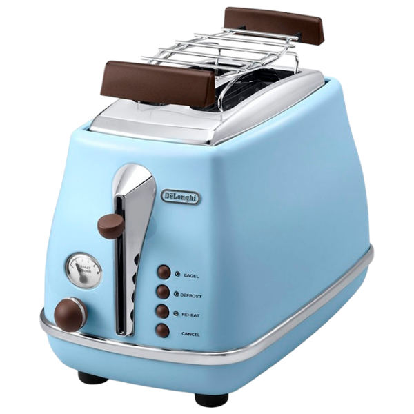 Toster DeLonghi CTOV 2103 AZ Sky Blue 900 W, Numărul de grade de prăjire: 6 photo 1
