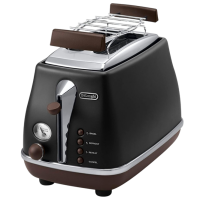 Toster DeLonghi CTOV 2103 BK Black 900 W, Numărul de grade de prăjire: 6