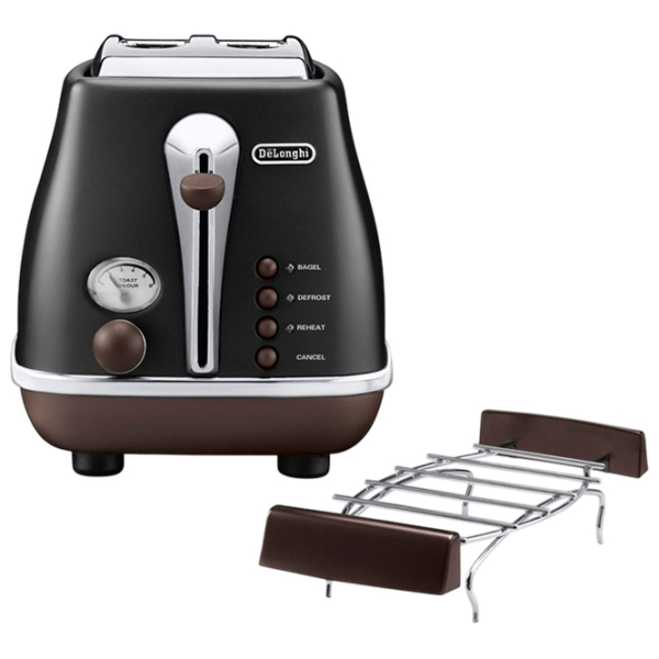 Toster DeLonghi CTOV 2103 BK Black 900 W, Numărul de grade de prăjire: 6 photo 2