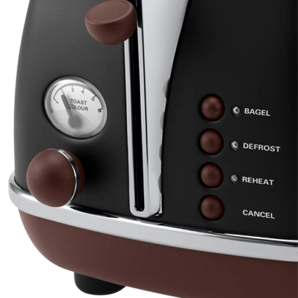Toster DeLonghi CTOV 2103 BK Black 900 W, Numărul de grade de prăjire: 6 photo 4