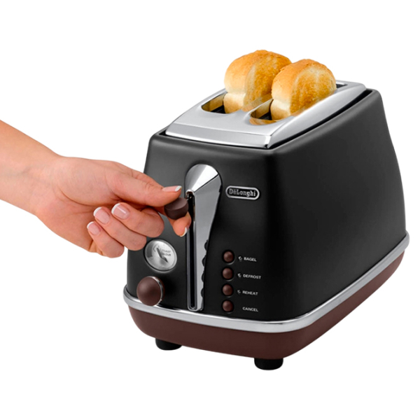Toster DeLonghi CTOV 2103 BK Black 900 W, Numărul de grade de prăjire: 6 photo 5
