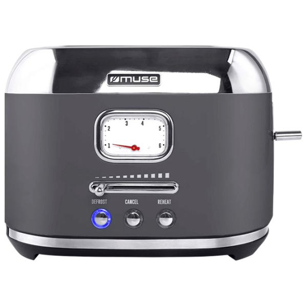 Toster Muse MS-120 DG Gray 1000 W, Numărul de grade de prăjire: 6 photo 3
