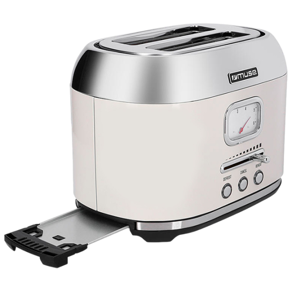 Toster Muse MS-120 SC Beige 1000 W, Numărul de grade de prăjire: 6 photo 5