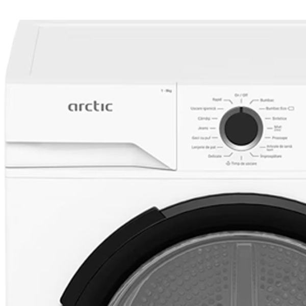 Mașină de uscat rufe Arctic A2T18239W White 8 kg, A++ photo 4