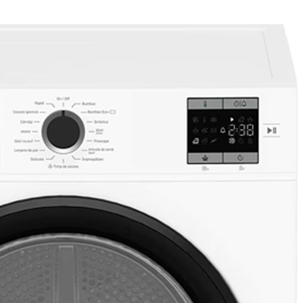 Mașină de uscat rufe Arctic A2T18239W White 8 kg, A++ photo 5