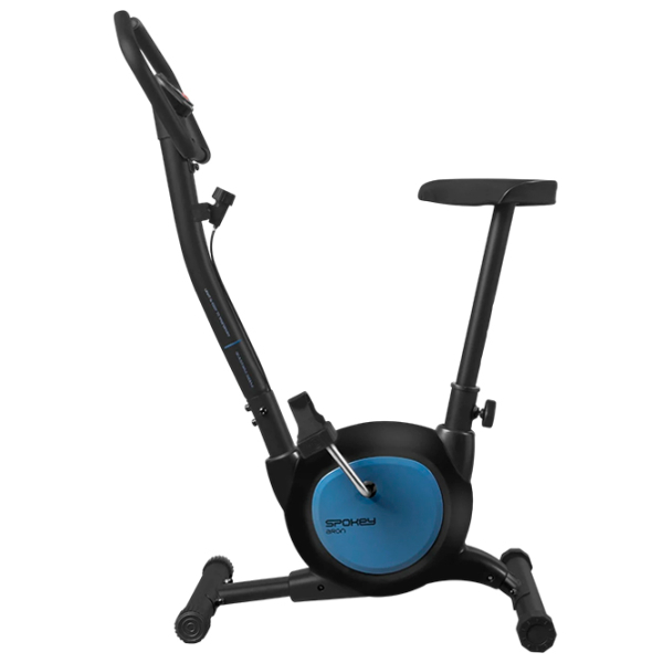 Bicicletă fitness Spokey Aron Black Blue , 100 kg photo 2