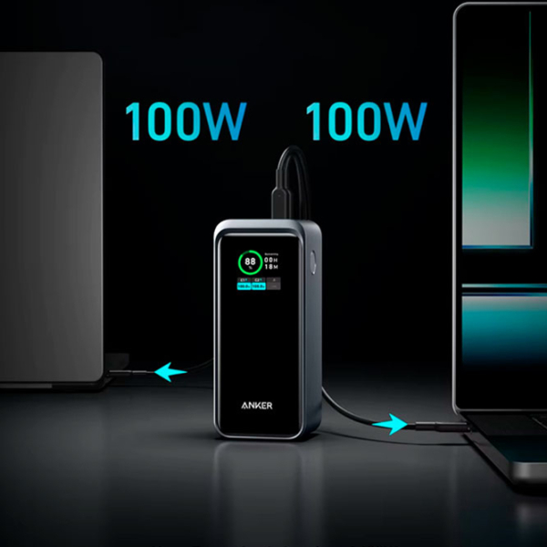 Power Bank 27650 мАч Anker Prime (250 Вт) Черный  photo 2