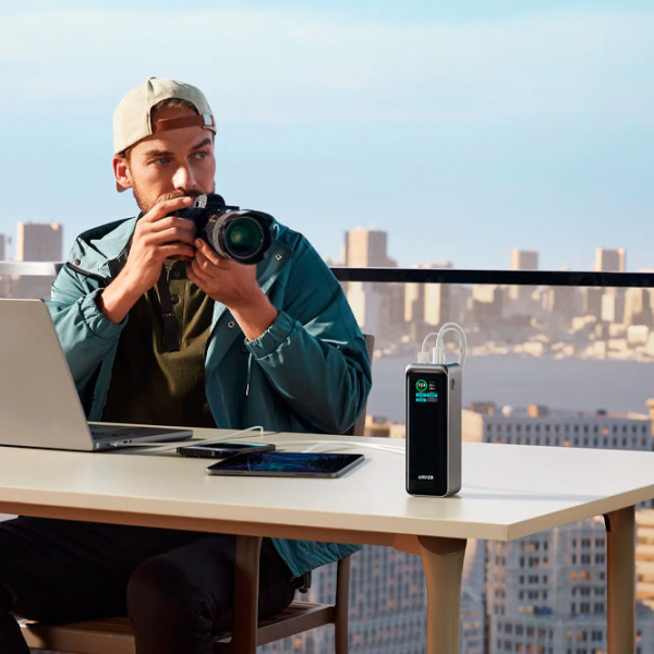 Power Bank 27650 мАч Anker Prime (250 Вт) Черный  photo 3