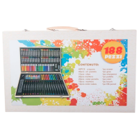 Set de creație 4Play Wooden Set Beige Pentru copii, 6+