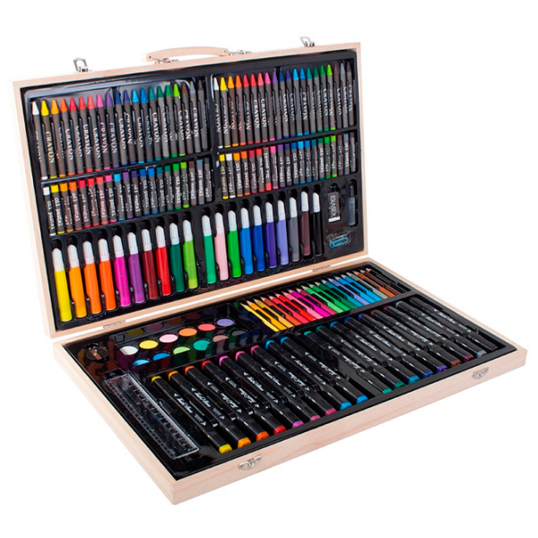 Set de creație 4Play Wooden Set Beige Pentru copii, 6+ photo 2