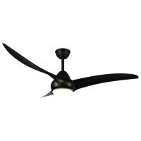 Ventilator Trio R67142132 Black 20 W, Electronic, Numărul de viteze: 3