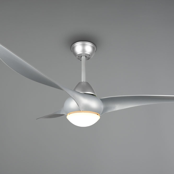 Ventilator Trio R67142187 Silver 20 W, Electronic, Numărul de viteze: 3 photo 4