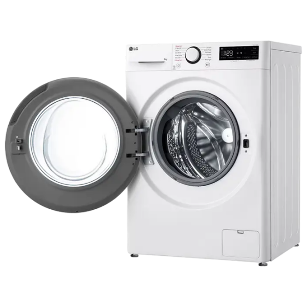 Mașină de spălat LG F2WR508SBW White 8 kg, 1200 rpm, A photo 5
