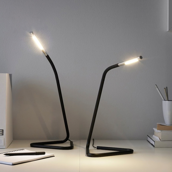 Lampă de masă Ikea Harte Black Rețea photo 4